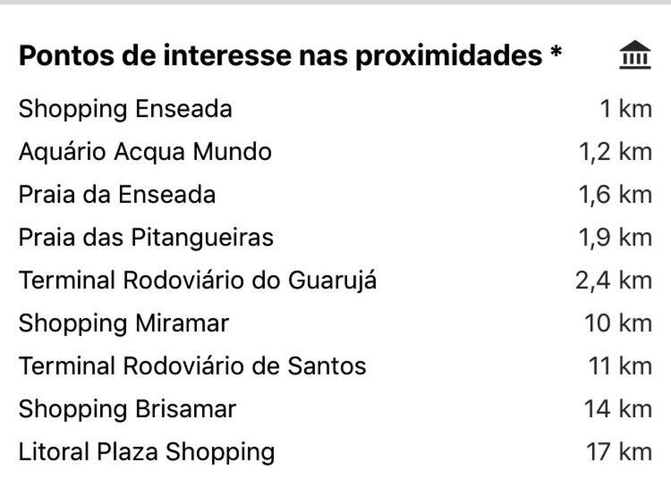 Apartamento Guaruja 12 Eksteriør billede